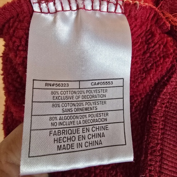 Vintage Nike Team Oklahoma Sooners OU Hoodie Embroidered Heavy Stash Pocket M - Picture 10 of 10